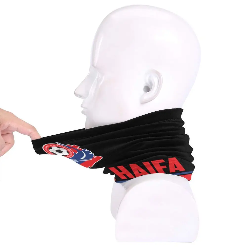 Israel Hapoel Haifa Fc Men&Women Face Mask Balaclavas Seamless Bandana Headwear Neck Warmer Gaiter Outdoor Multi-Functional head scarf men