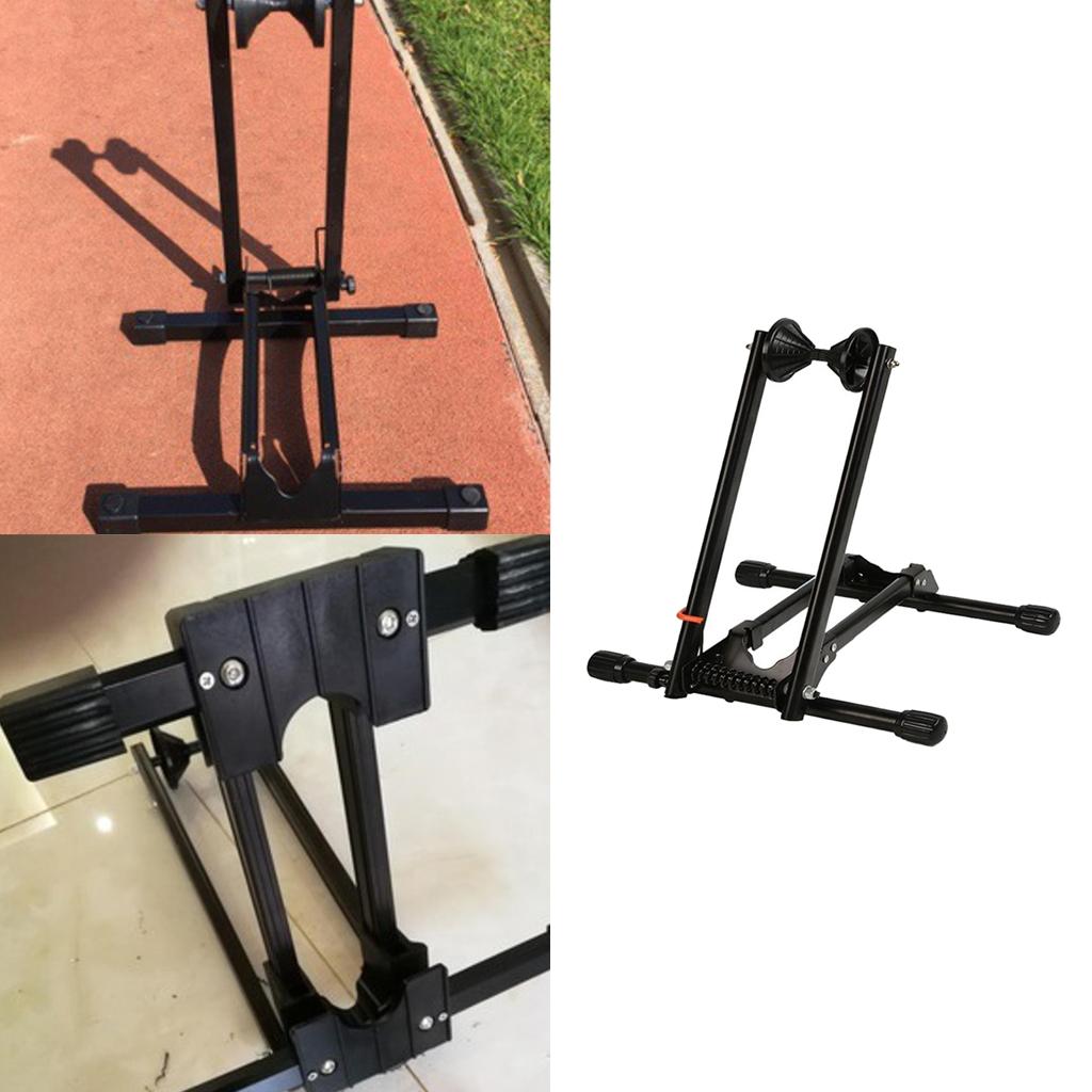 Foldable Aluminum Alloy  Storage Stand Bike Floor Parking Rack Holder