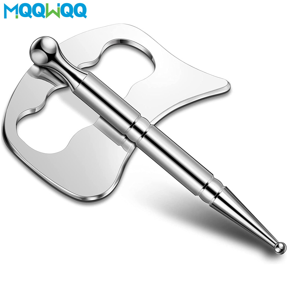 Best of Stainless Steel IASTM Therapy Massage Tools Deep Tissue Massage Fascia Recovery Muscle Massager Acupuncture Pen Gua Sha Scraper Reviews & Tips