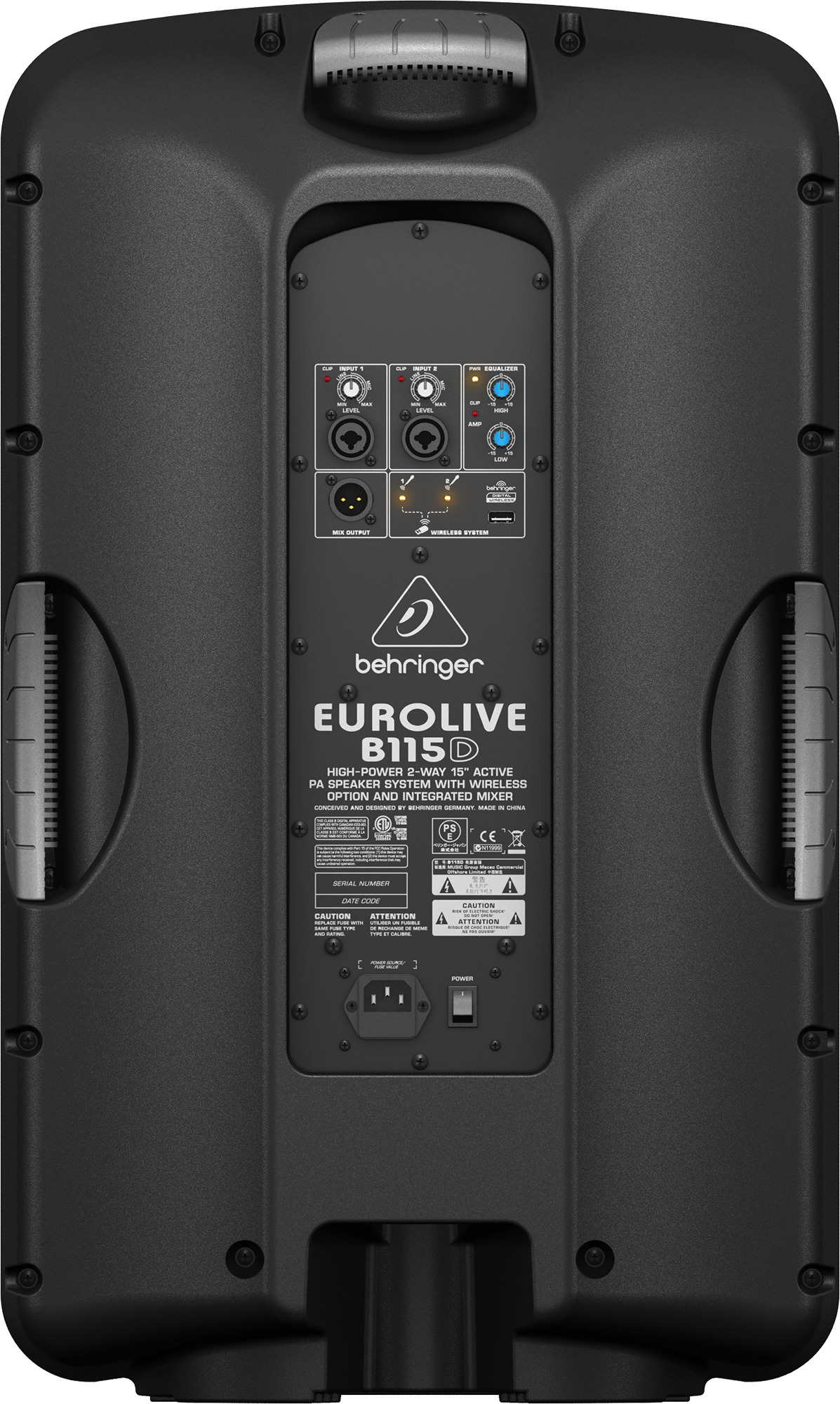 Активные акустические системы Behringer Eurolive B115D Активная  двухполосная | AliExpress