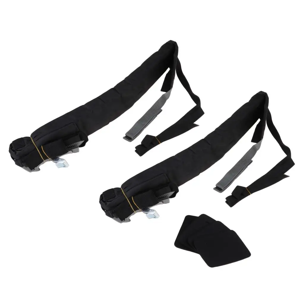 2 Pieces  Top Roof Rack Pads for Kayak Luggage Paddleboard Holder
