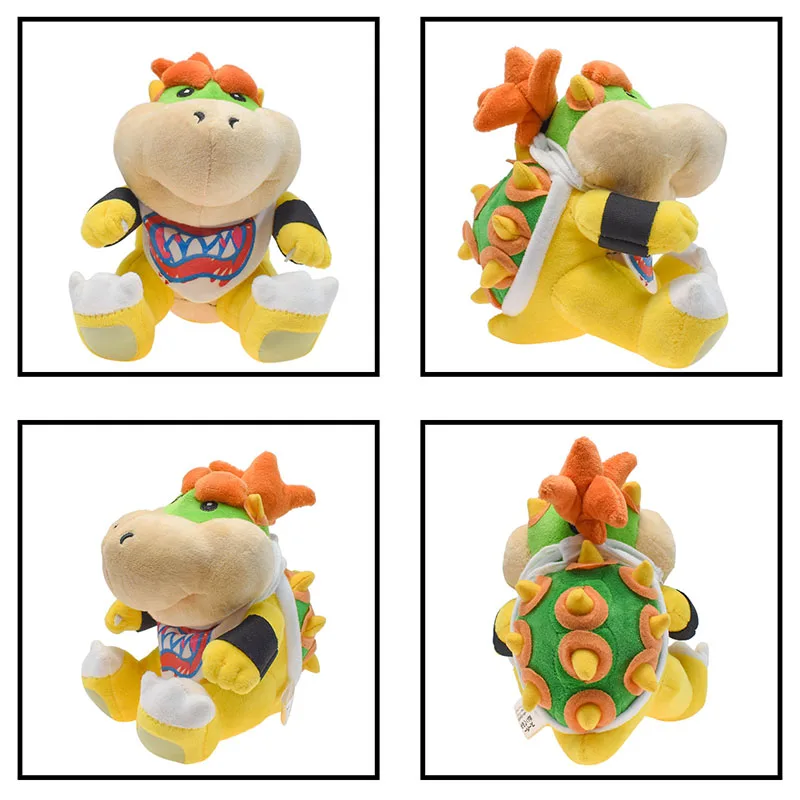 Muñecos de peluche de Super Mario para niños, figuras de Anime Bowser, periféricos de juego, animales de peluche suaves, decoración de regalos, 26,5 cm