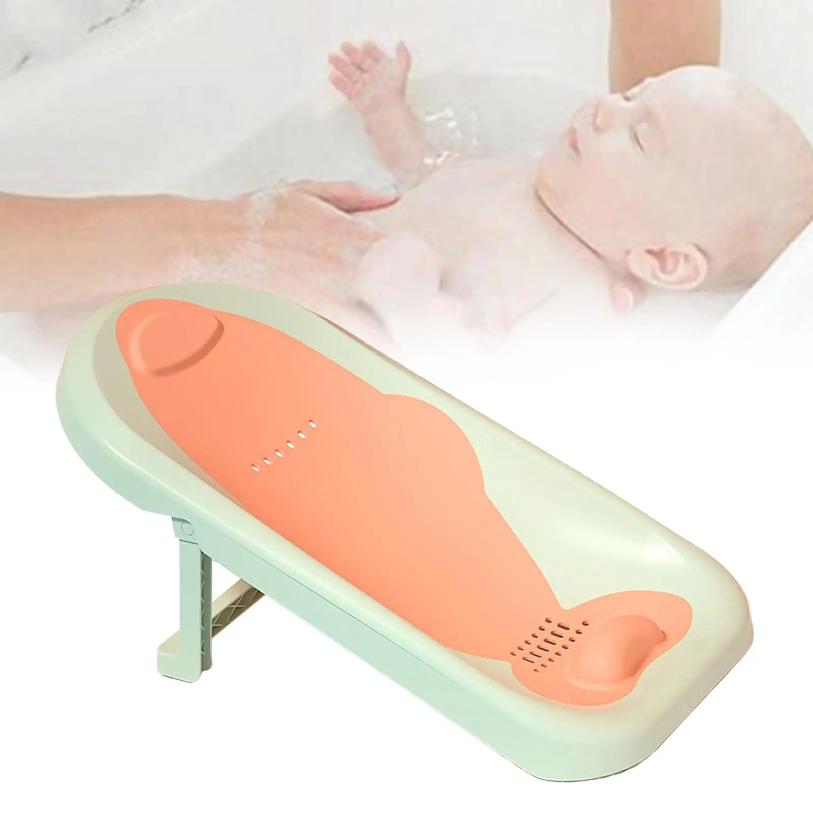 bath Seat Support Rack Use from Birth until Sitting up kids Infant