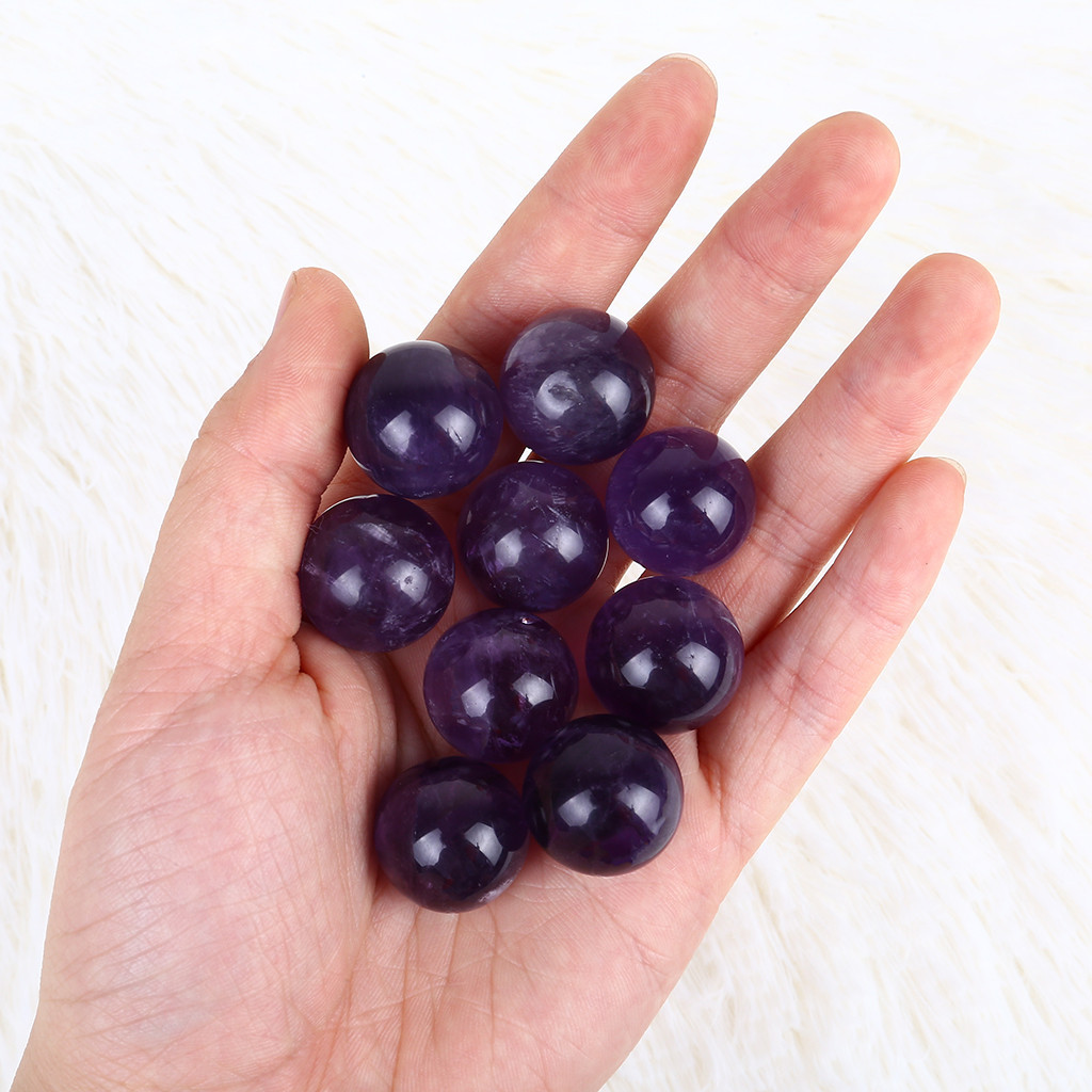 Description Picture 6 of itemNatural Amethyst Quartz Sphere Big Pretty Crystal Ball Healing Purple Stone 1pc Stones Crafts Aesthetic Free Shiping Household