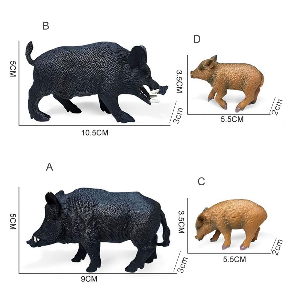 Модель дикого кабана на каждый день, обучающая модель дикого кабана,  декоративная простая в использовании модель дикого кабана | AliExpress