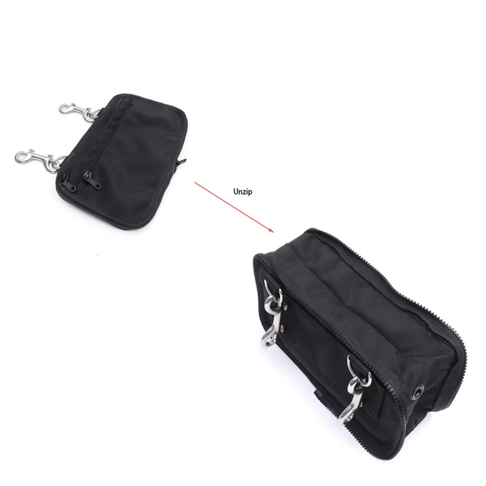 Portable Scuba Diving Storage Bag BCD Equipment Dive  & D Ring Pouch