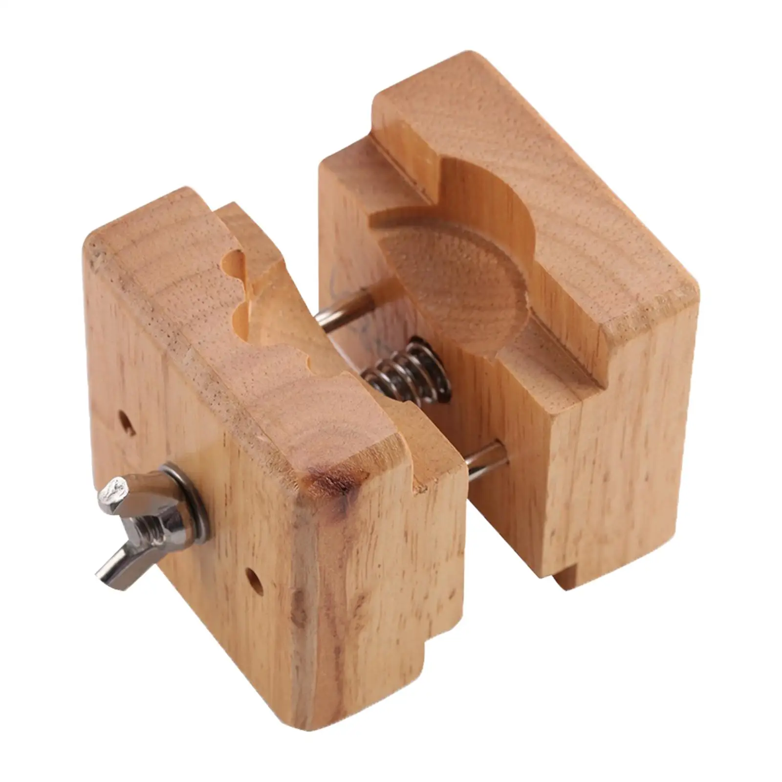 Wooden Watches Back Case Holder Opener Maintenance Remover Base Movement for Watchmaker Jewelers Jewelry Making Watch Strap