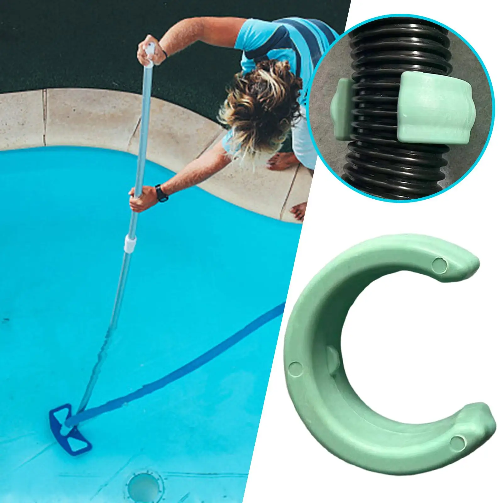 Pool Cleaner Hose Weight for K12454 Keep The Crawler Hose under Water Easy to Use Durable Automatic Pool Cleaner Hose Weight