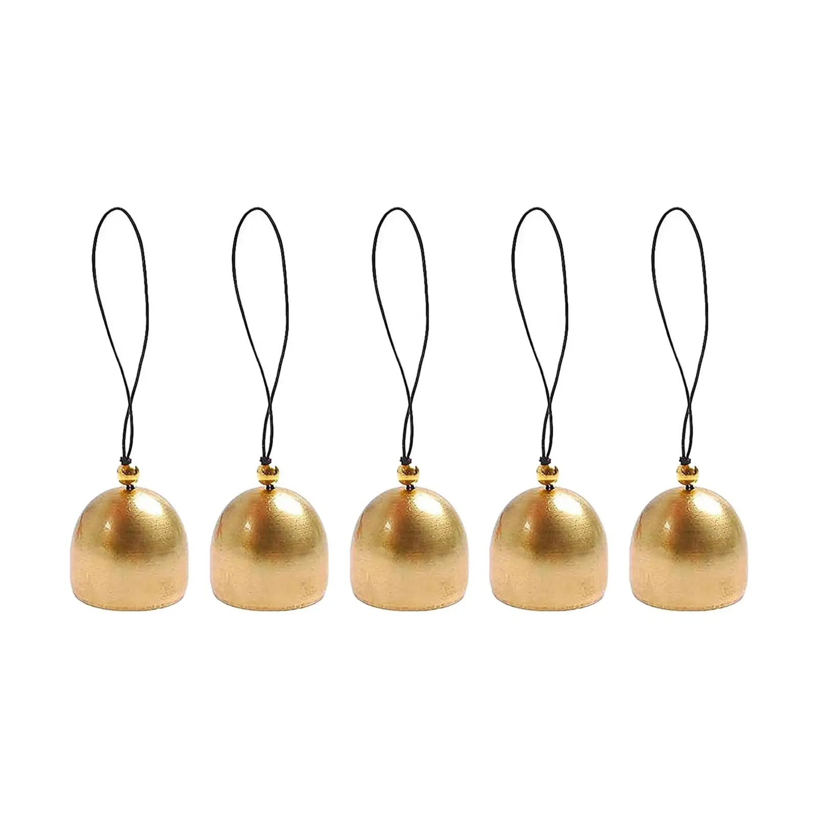 5x Copper Bell Small Brass Bells Mini bell DIY craft Front Door Wedding Party