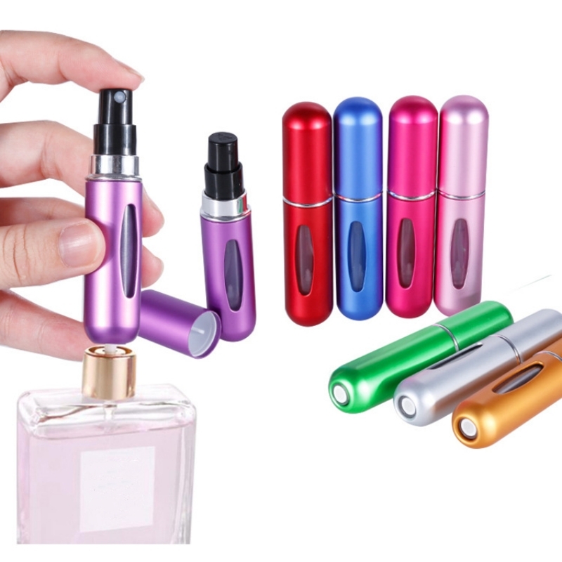 Best of 5 / 8ml Perfume Refill Bottle Portable Mini Refillable Spray Jar Scent Pump Empty Cosmetic Containers Atomizer For Travel Tool Hot Reviews & Tips