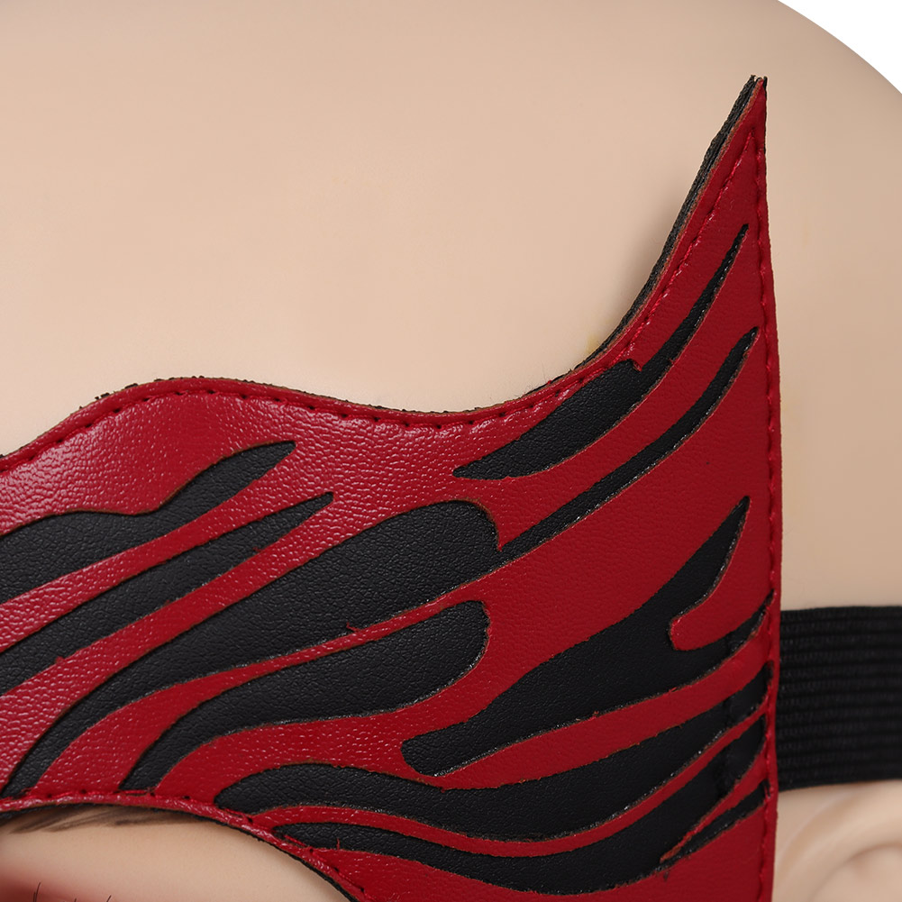 Scarlet Witch Maske Cosplay PU Masken Helm Maskerade Halloween Party Kostüm Requisiten – Detail 8