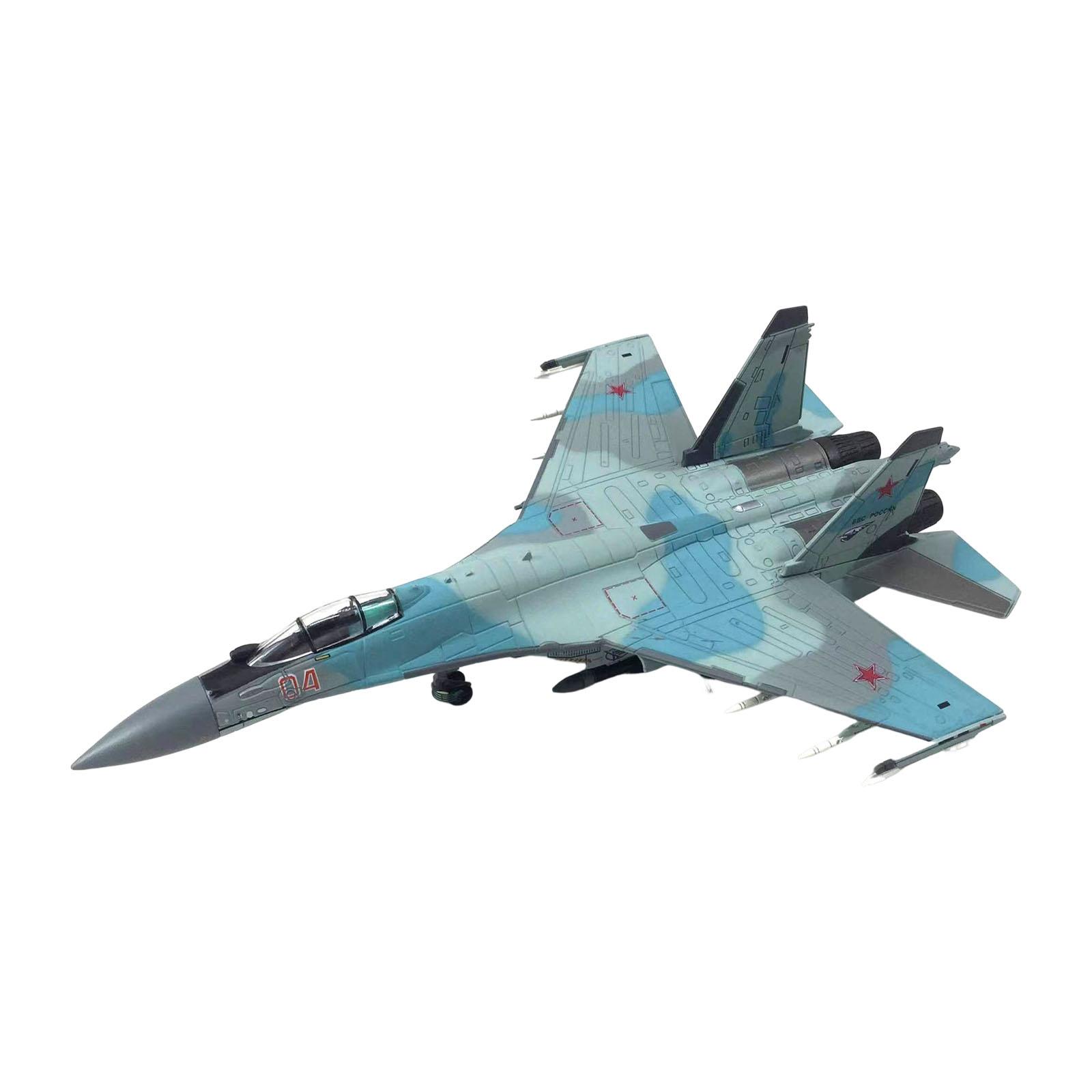 1:100 Fighter Plane Diecast Aircraft Model for Office Desktop Ornament