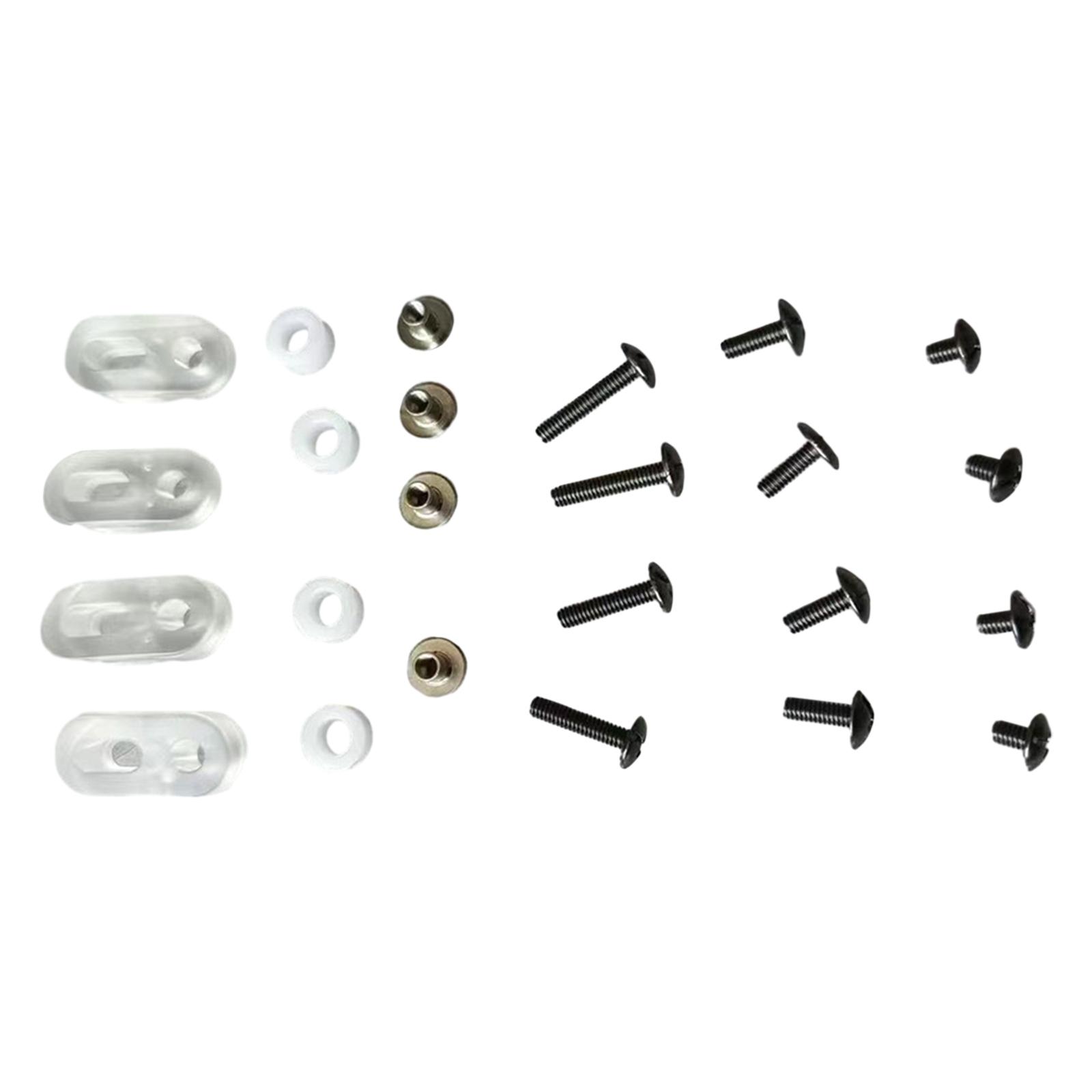 Hockey Visor Hardware Screws Washers Nuts Ice Hockey Visor Kit Safety Spare Parts Helmet Screws Fixings Repair Kit Hardware Kit