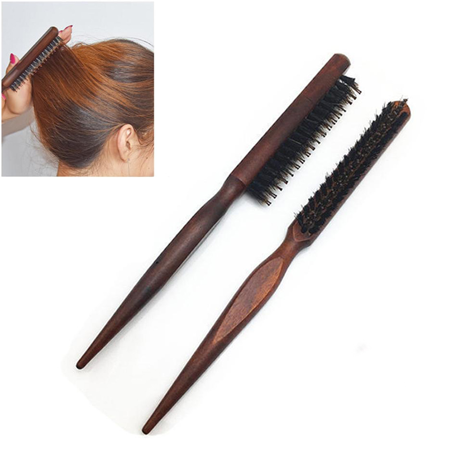 Best of 3 Row Hair Brush Buns Tie Up Pointed Tail Comb Fluffy Curly Hair Comb Beauty Tools Reviews & Tips