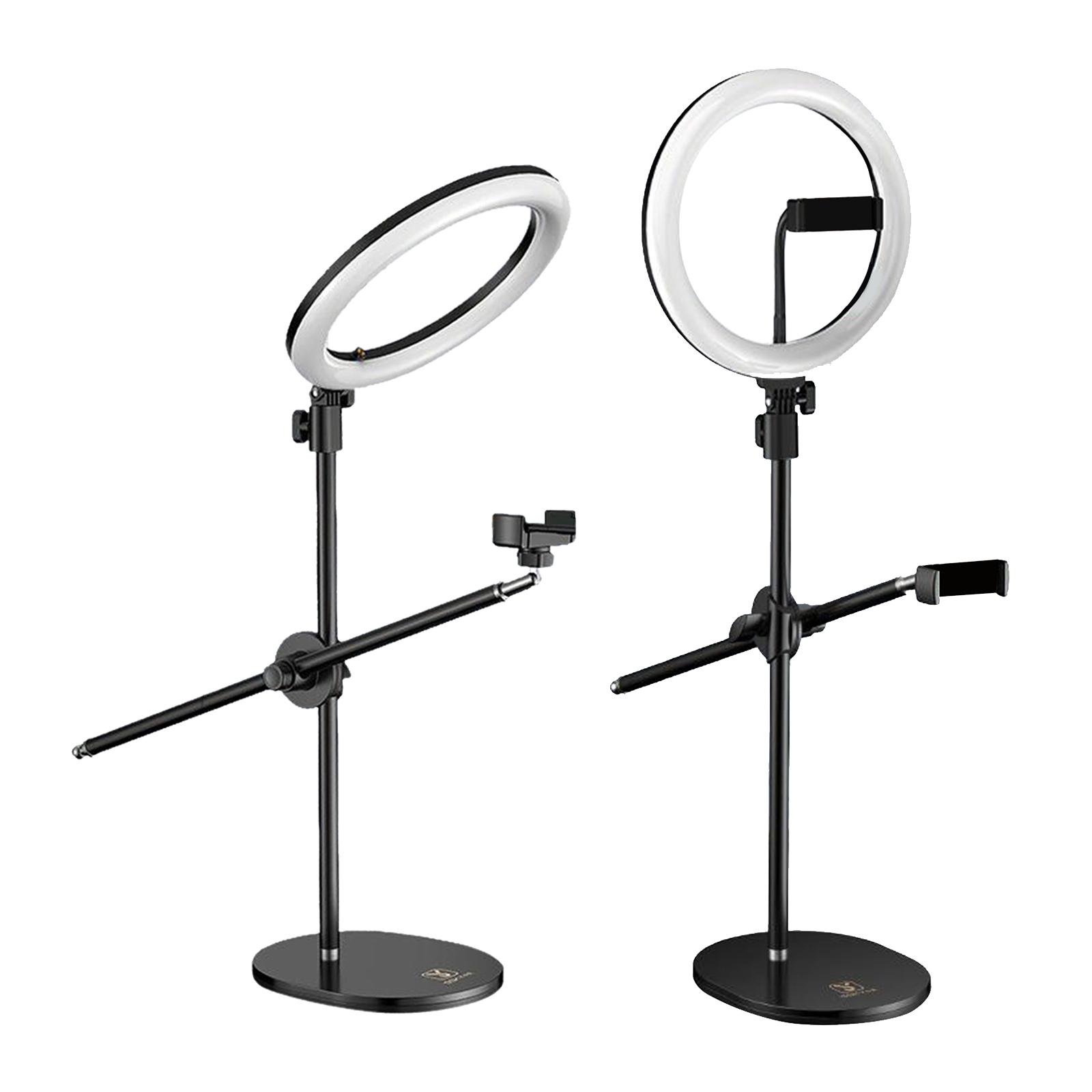 10in LED Selfie Ring Light w/ Stand Phone Holder Kit for Photo Makeup Studio