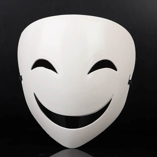 Halloween masquerade horror adereços balas escuras cosplay máscara resina  escorpião sombra smiley mal palhaço máscara - AliExpress