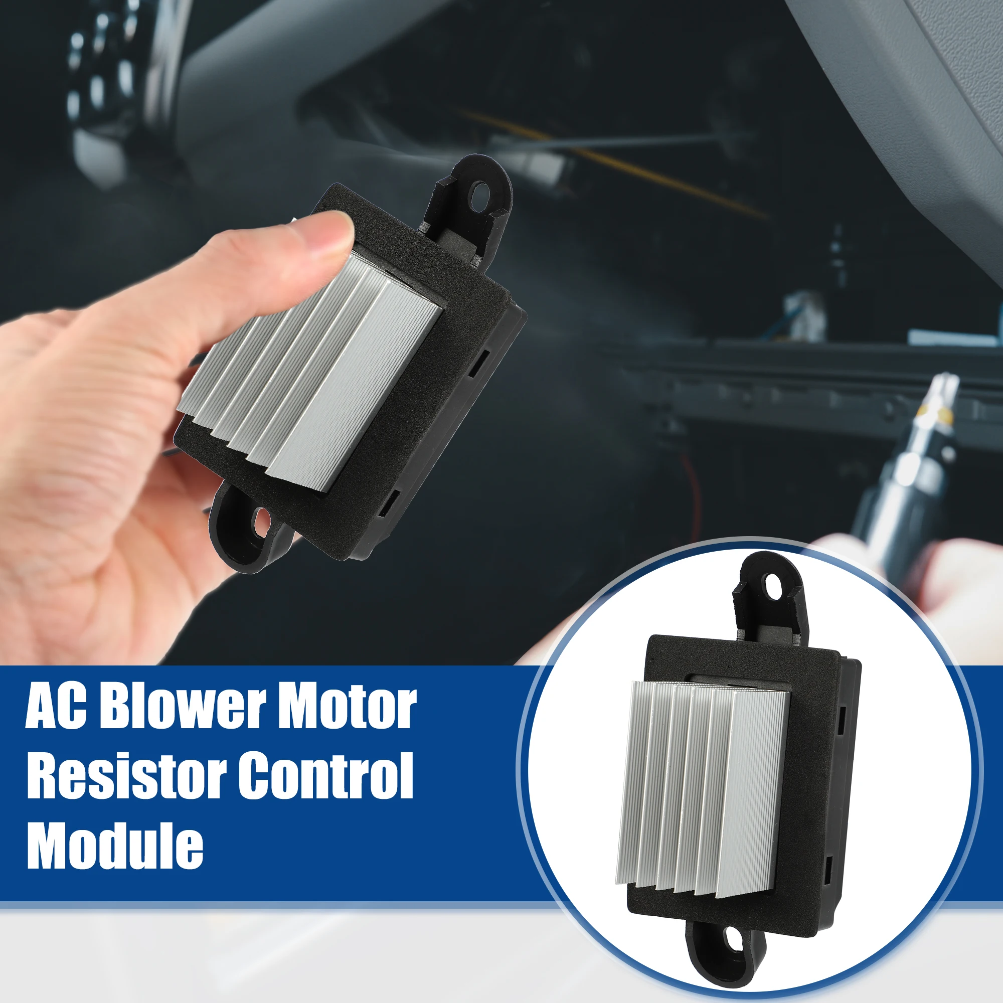 Vista frontal de la resistencia de motor X Autohaux