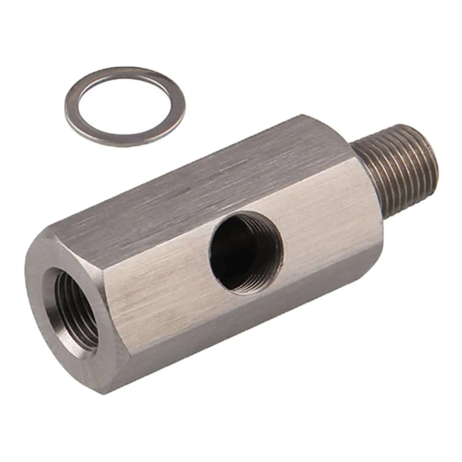 Automotive Oil Pressure Sensor  Adapter Fitting 1/8 inch NPT Stainless Steel Premium Material Durable feed Line  Replacement