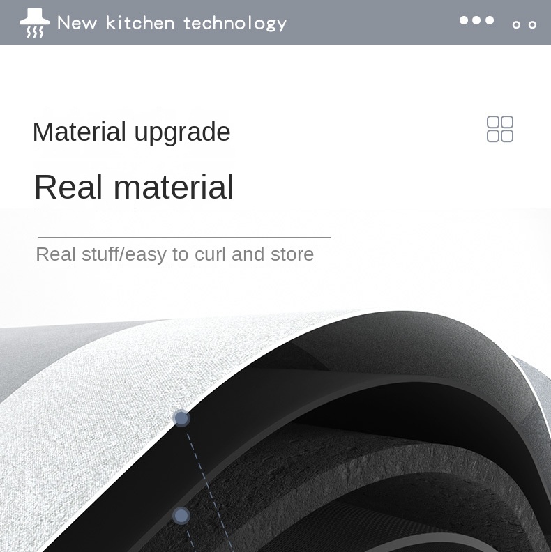 Küchenbodenmatte, Kieselalgen-Schlammpolster, super saugfähige Badeunterlage, rutschfester Teppich, Küchenmatten, abwischbarer, langer Streifenteppich – Detail 7
