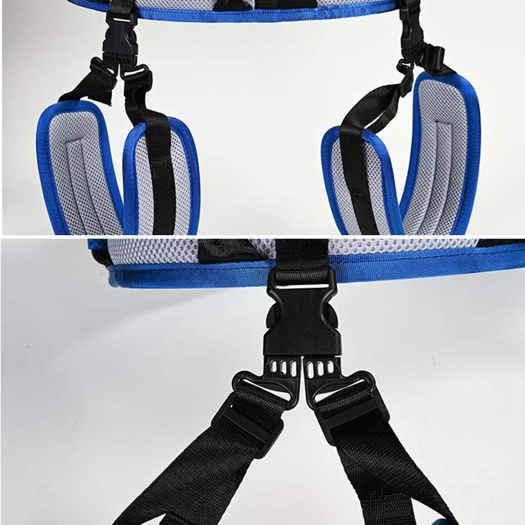 Transfer Gait Belt Belt Nursing with Leg Loops Secure Aid Moving Patient Care Quick Release Buckle for Elderly Disabled
