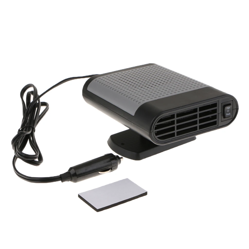 12V Portable  Heater Fan Car Auto Defroster Demister 150W Efficient Heat Dissipation Design