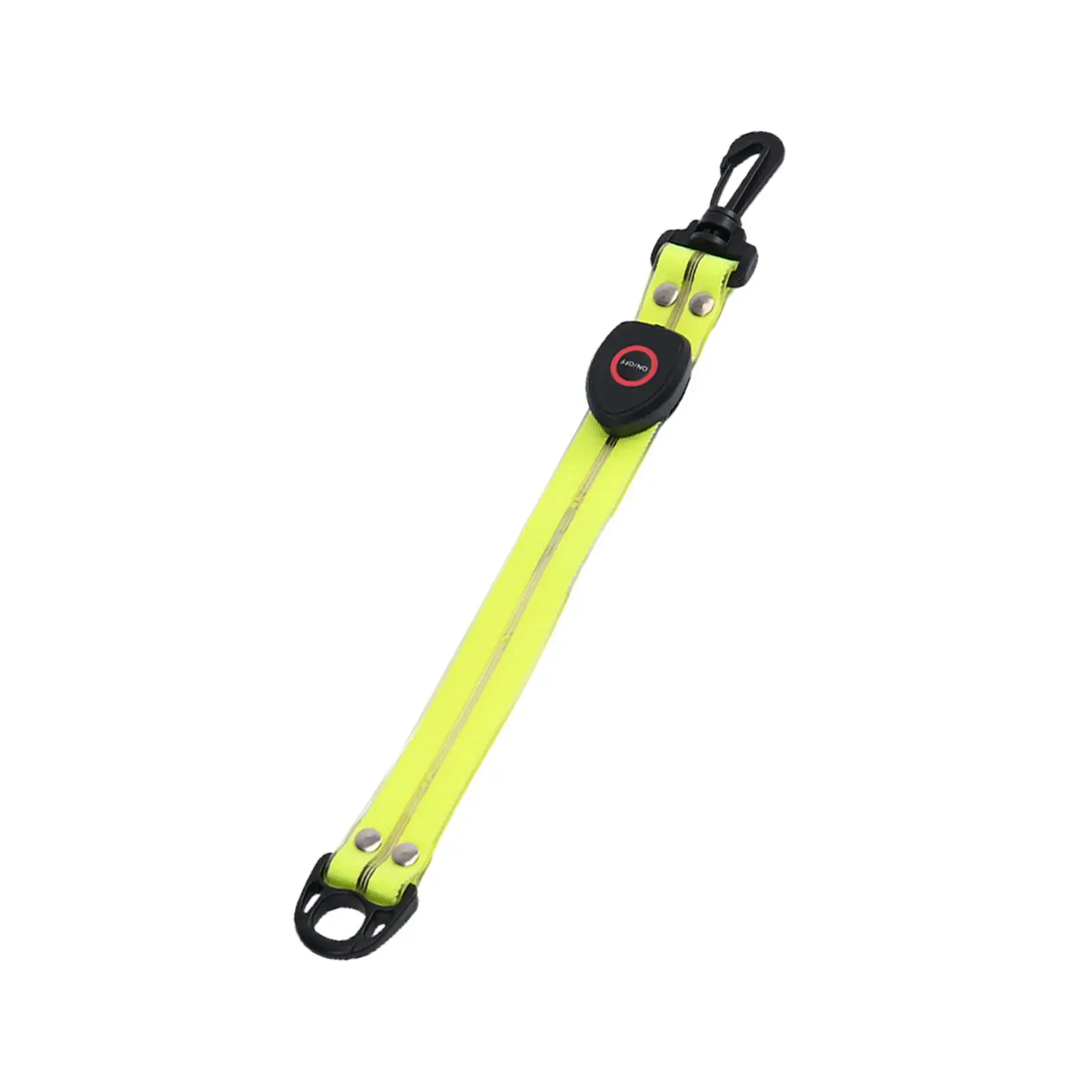 LED Flashing Belt Running Gear Pendant Elastic Glowing Reflector Straps Backpack Tag for Hiking Walking Outdoor Adults Men Women