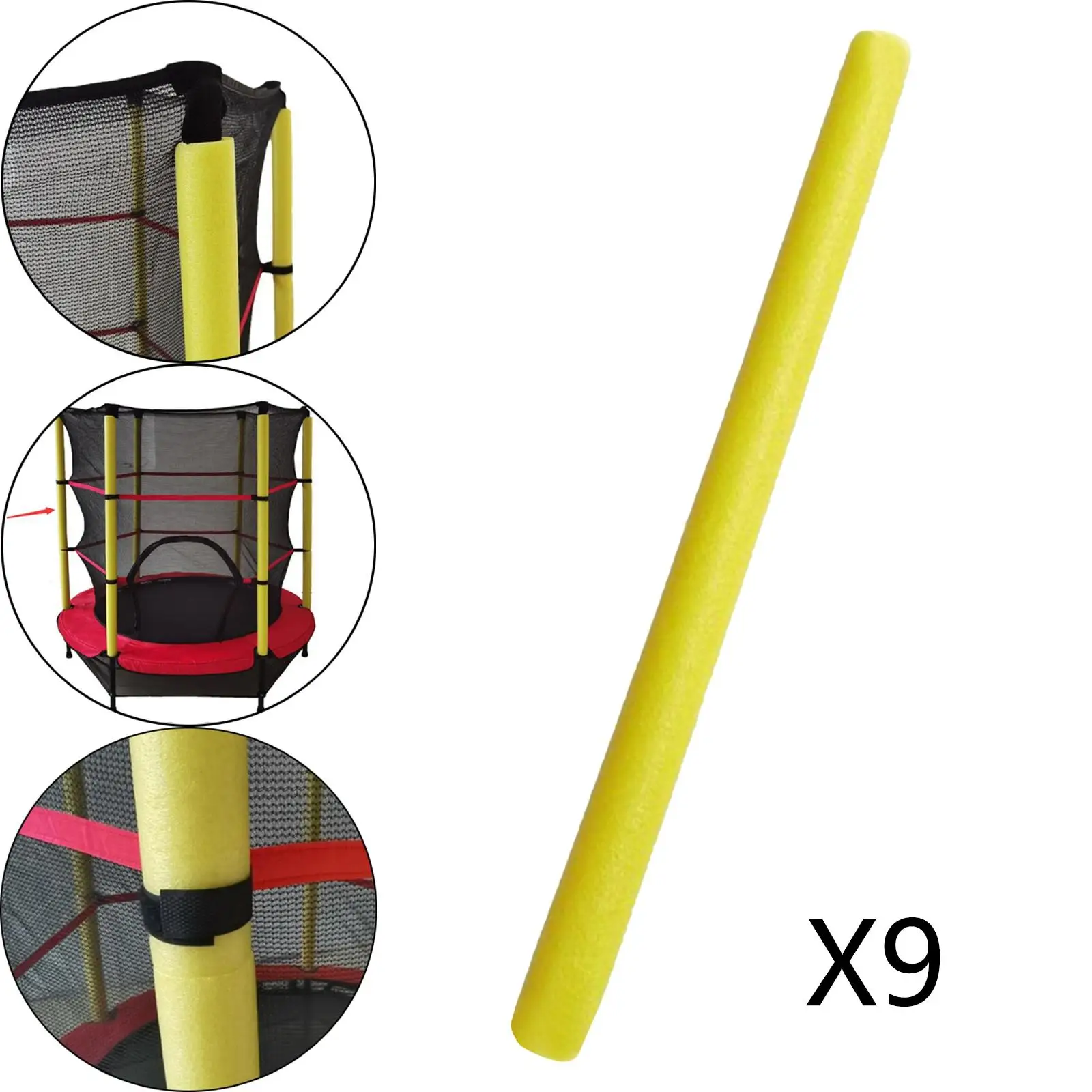 Trampoline Pole Foam Sleeves Protector Protection Poles Cover Padding Pipe