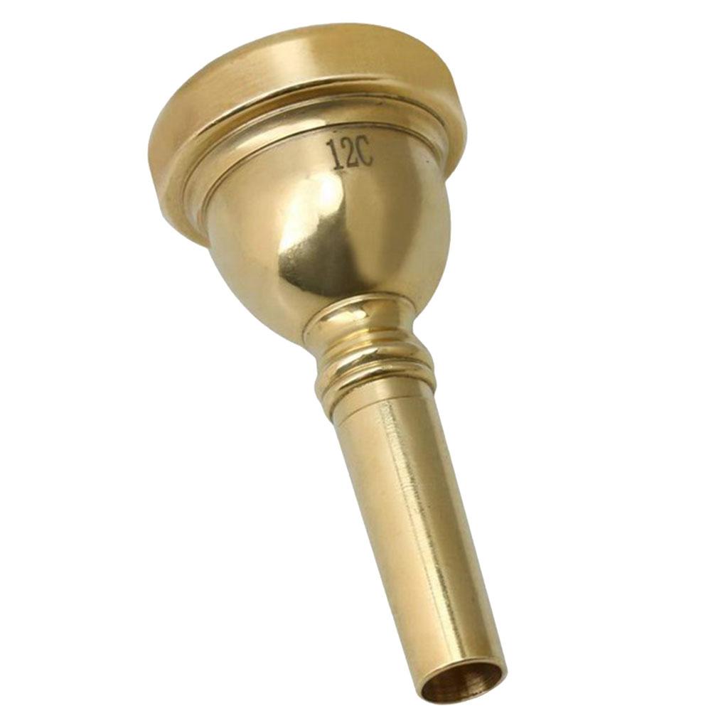 Plated Trombone Mouthpiece for Practice 79.3 Mm