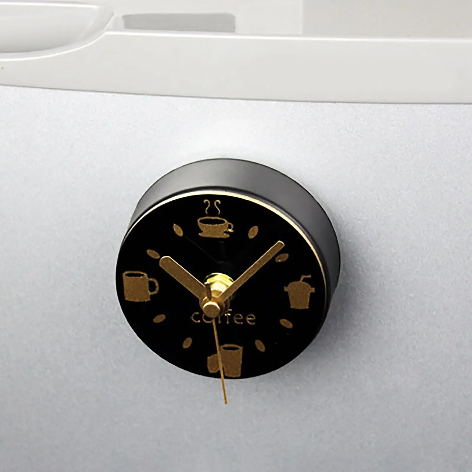 Portable Magnet Wall Clock Fridge  Pattern Home Decoration Clock Watch Electronic Watch