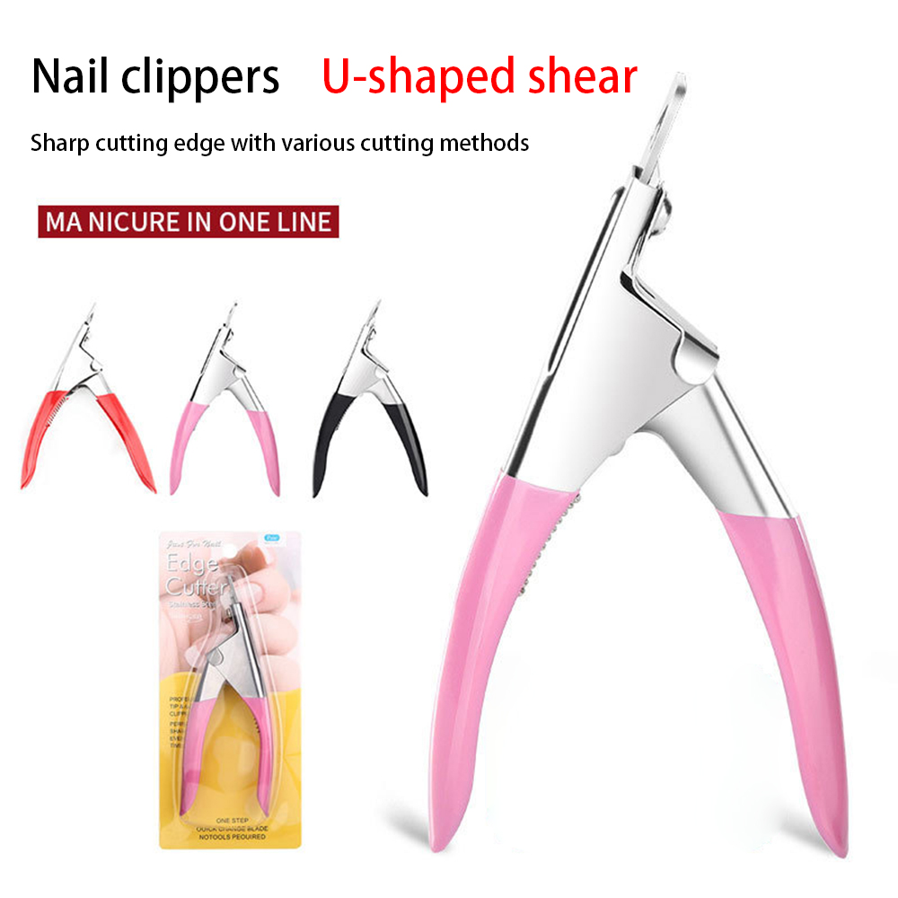 Best of Fake Nails Capsule Cutter U Shaped False Tips Scissors Capsules Guillotine Cutters Nail Clipper Supplies Equipment Manicure Tool Reviews & Tips