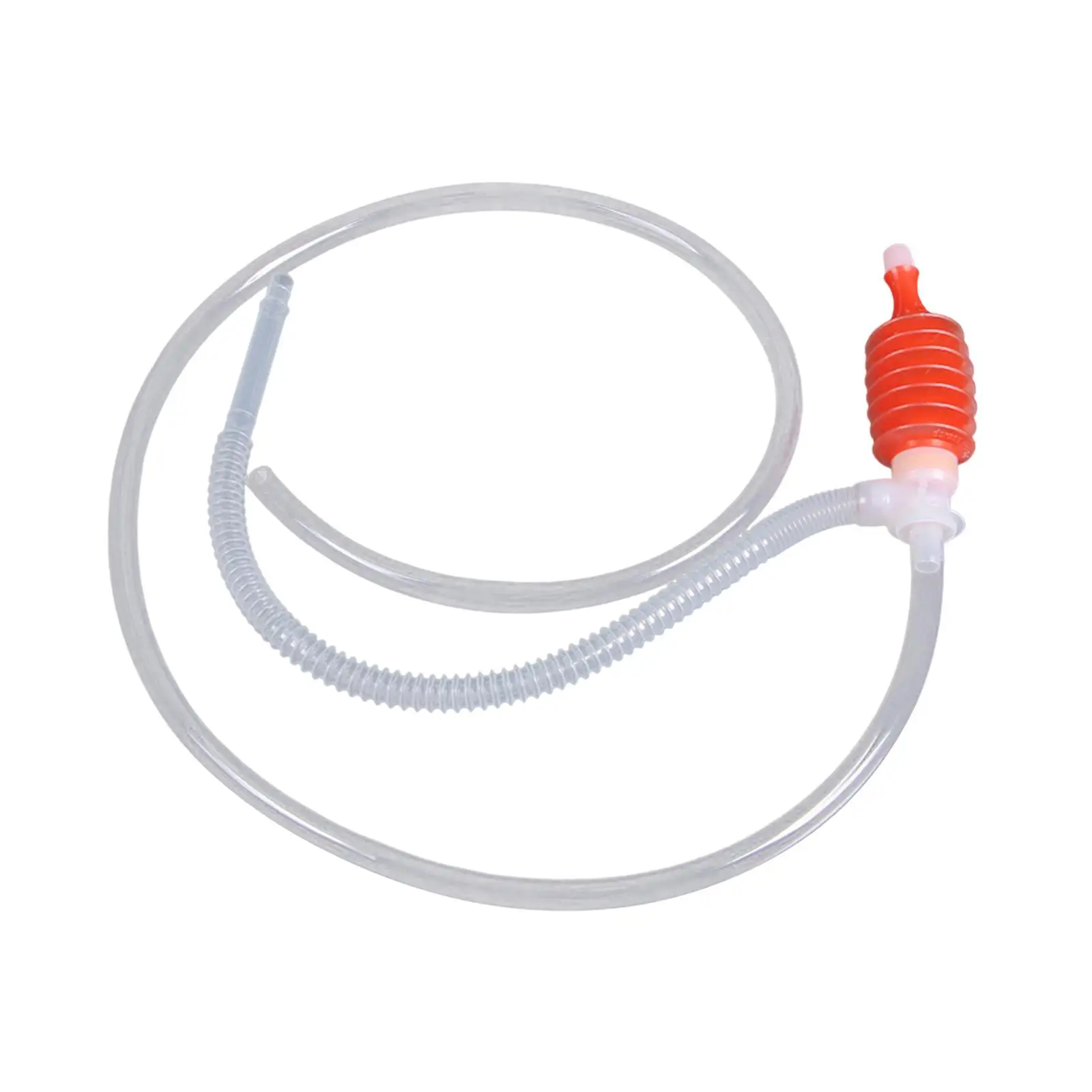 Portable Manual Siphon Pump Clear Oilproof Oil Fluid Extractor hand petrol Transfer Pump for Automotive Gasoline Water Petrol