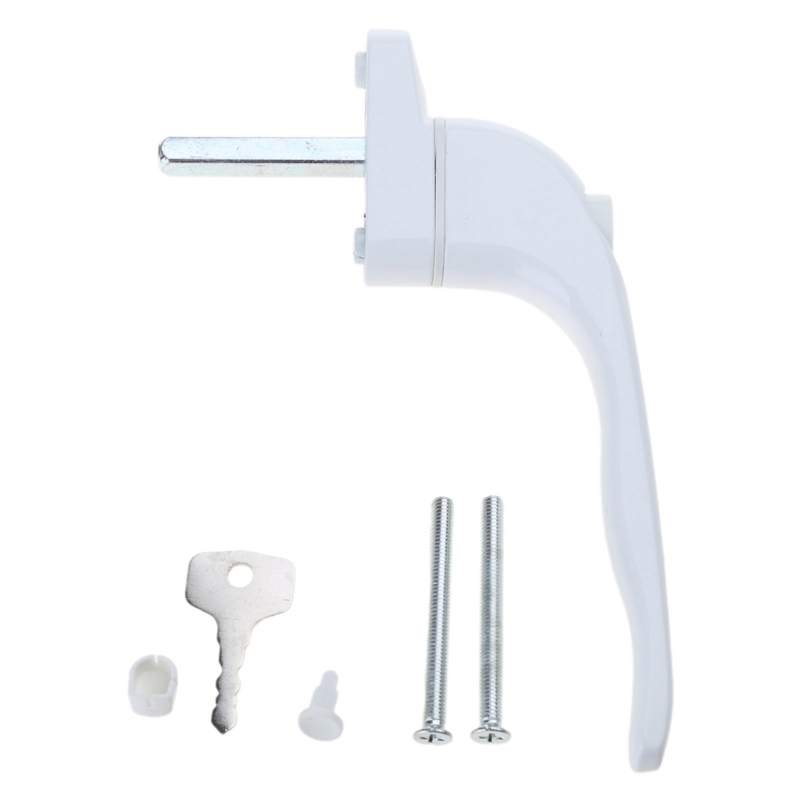 Description Picture 2 of itemUPVC White Universal Espag Window Handle - Key Locking For Double Glazing LS'D Tool
