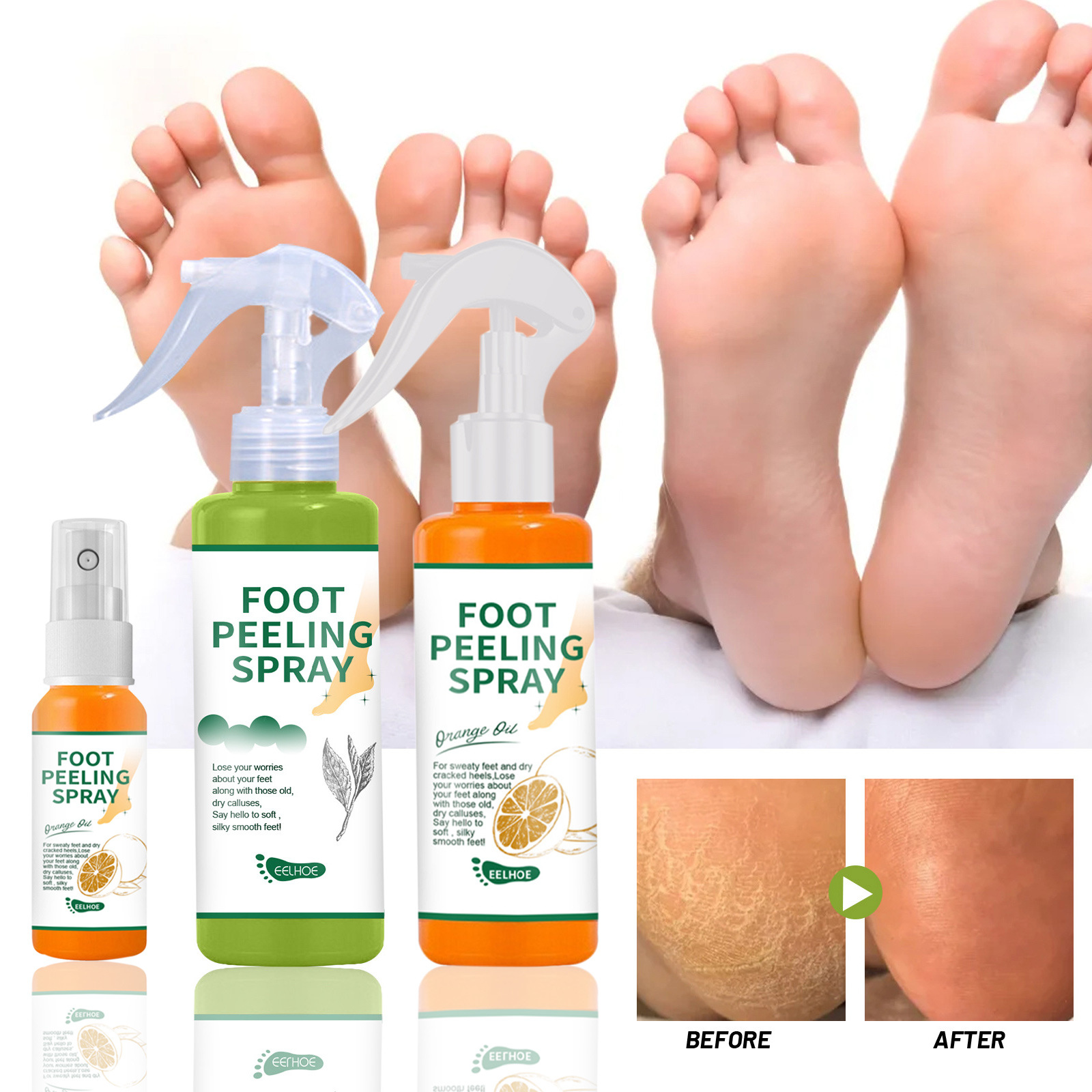 Best of Foot Exfoliator Softener Remove Dead Skin Calluses Foot Mask Anti-Cracked Heel Enhancer Nail Pedicure Elbow Knee Exfoliation Reviews & Tips