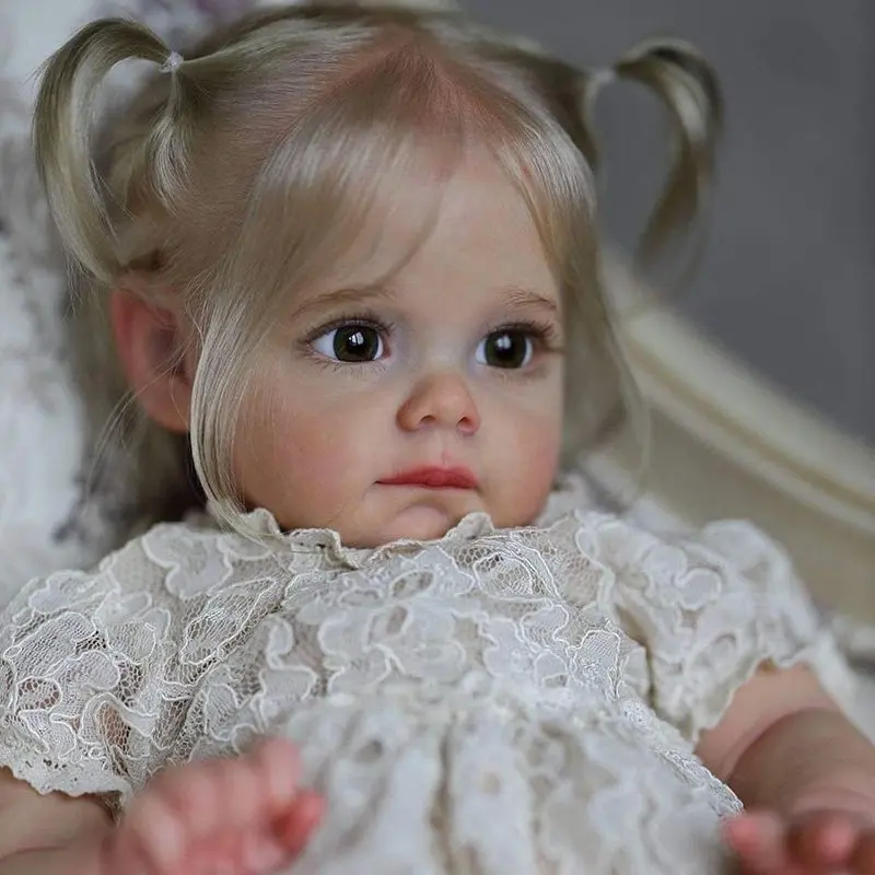 Tanie Babys Reborn Doll 45/58cm silikon Reborn laleczka bobas urocza realistyczna maluch Bonecas sklep