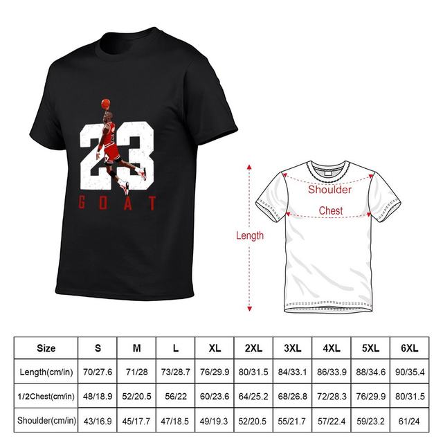 New Michael Jordan 23 Goat Essential T Shirt oversized t shirt graphic t shirt man clothes mens funny t shirts AliExpress