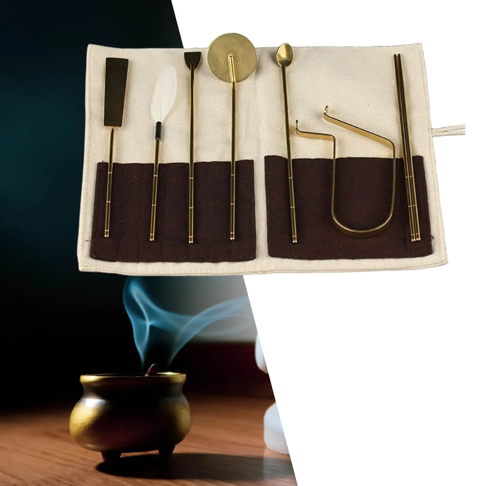 Ancient Brass Making Kit   Fragrance Burner