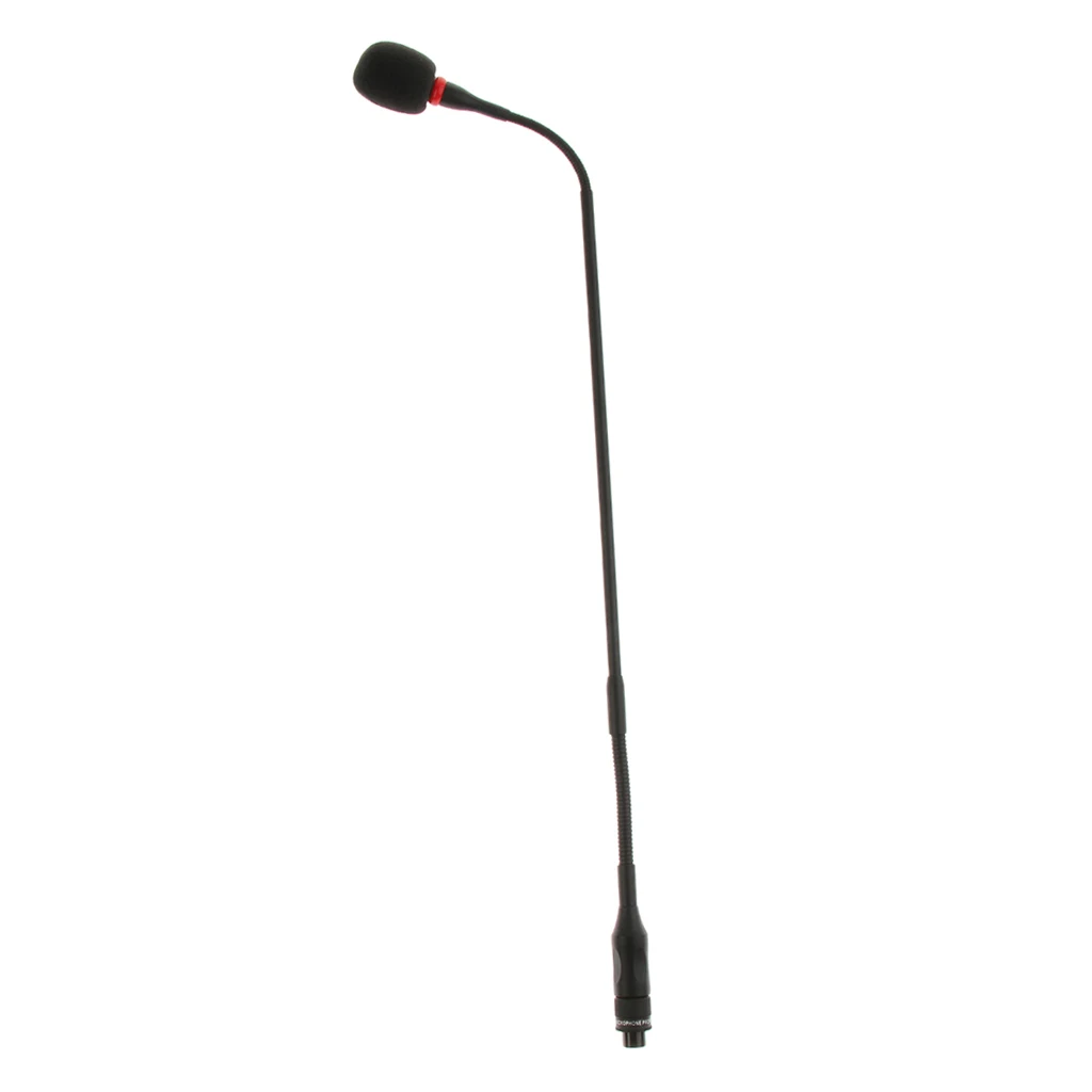 Flexible Adjustable Microphone Gooseneck Microphone Foam Cover 