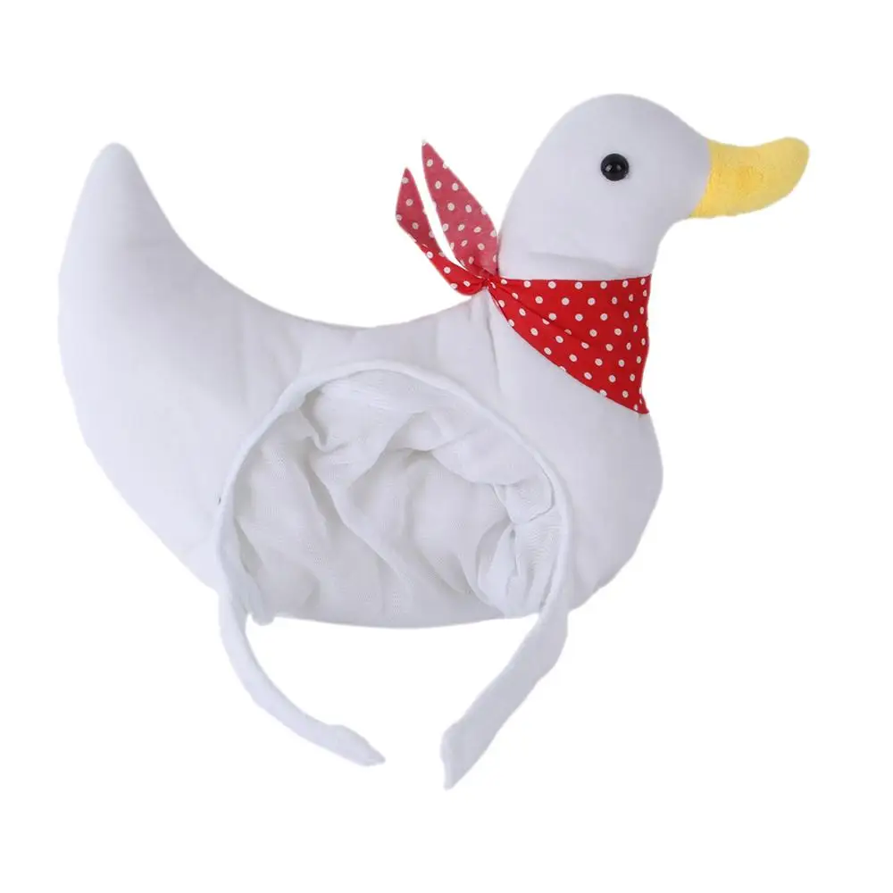 Duck Shape Pet Hat Photo Props Food Headwear for Puppy Cat Small Pets Easter