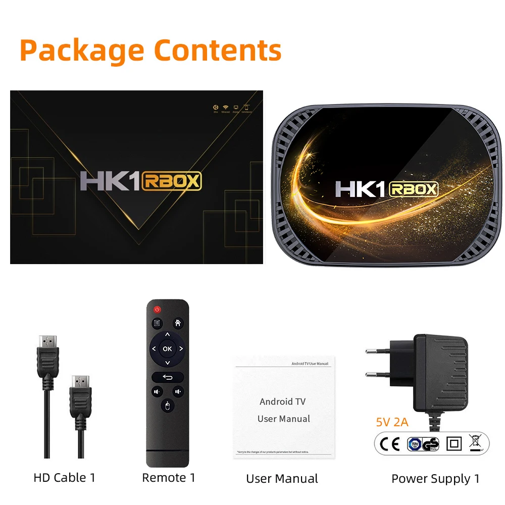 Stream Media Player, Android 11.0, HK1, RBOX