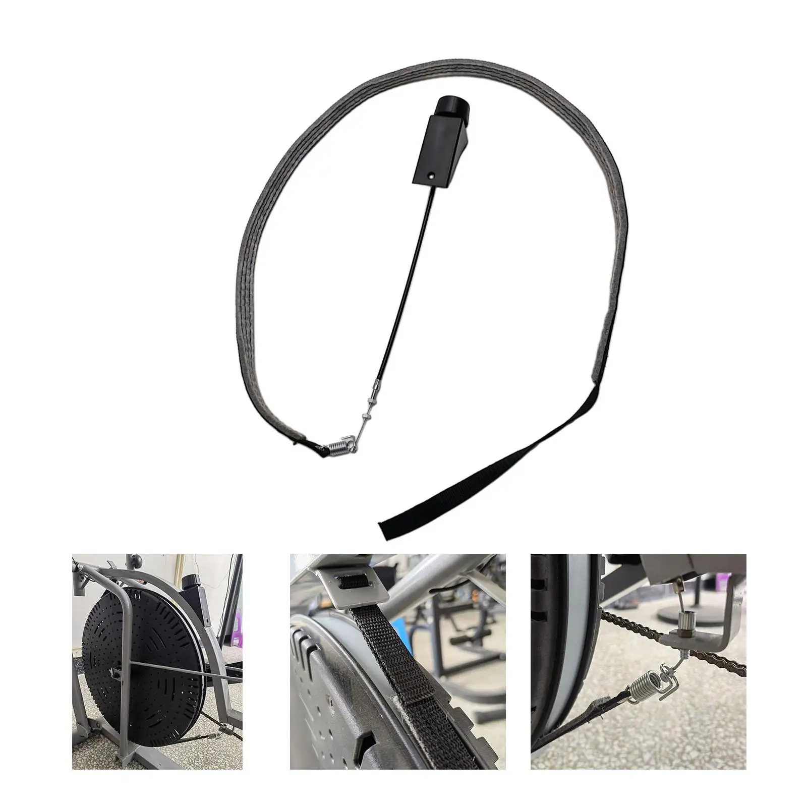 Exercise Bike Power Resistance Belt Resistance Belt Gym, Portable Home Indoor Use Practical Exercise Bike Friction Belt Strap