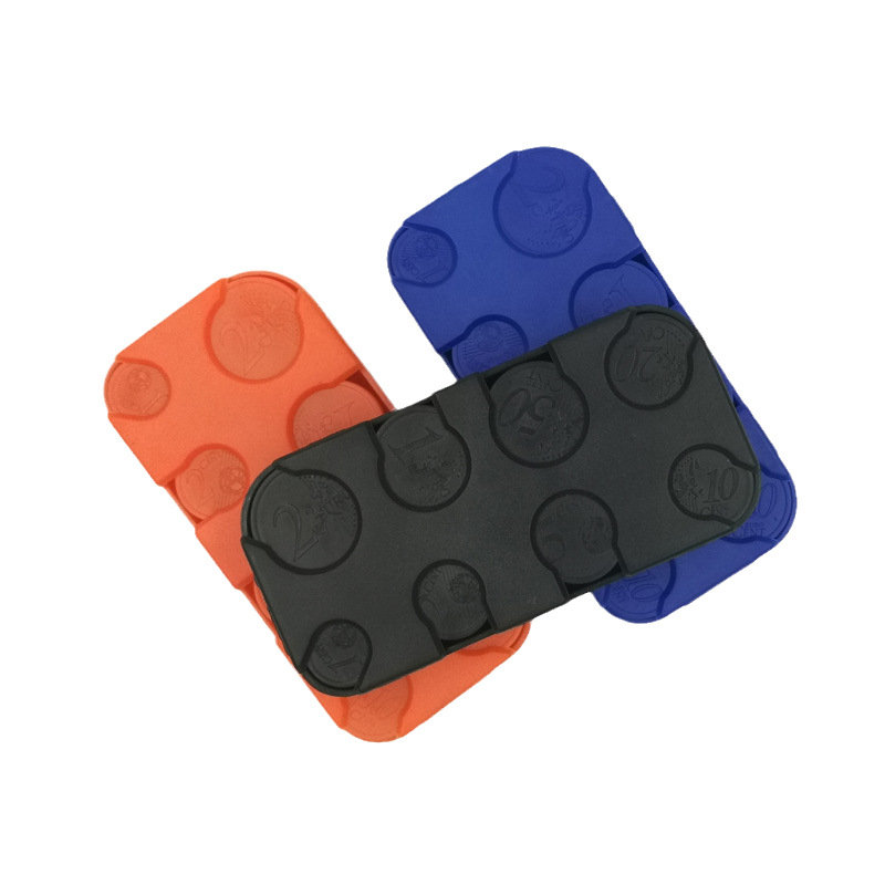 Description Picture 5 of itemPlastic Mini Euro Coin Dispenser Coin Boxes Money Box Collection Wallet Storage Organizer Holder For Bus Car Coin Changer Holder