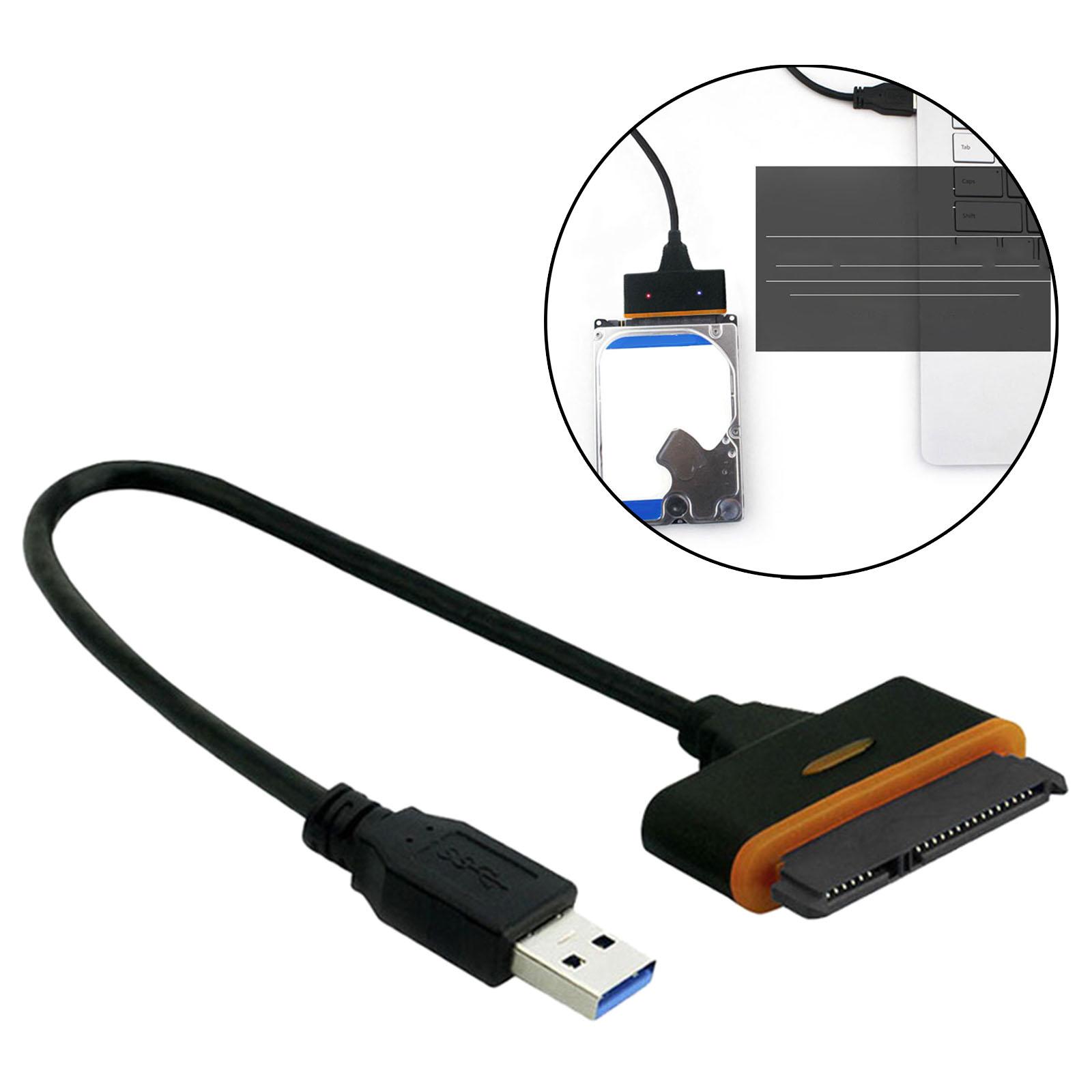 SATA to USB 3.0 Adapter 2.5 inch External HDD SSD Hard Drive Disk Driver Compatible USB 2.0 High Speed for Notebook Laptop PC