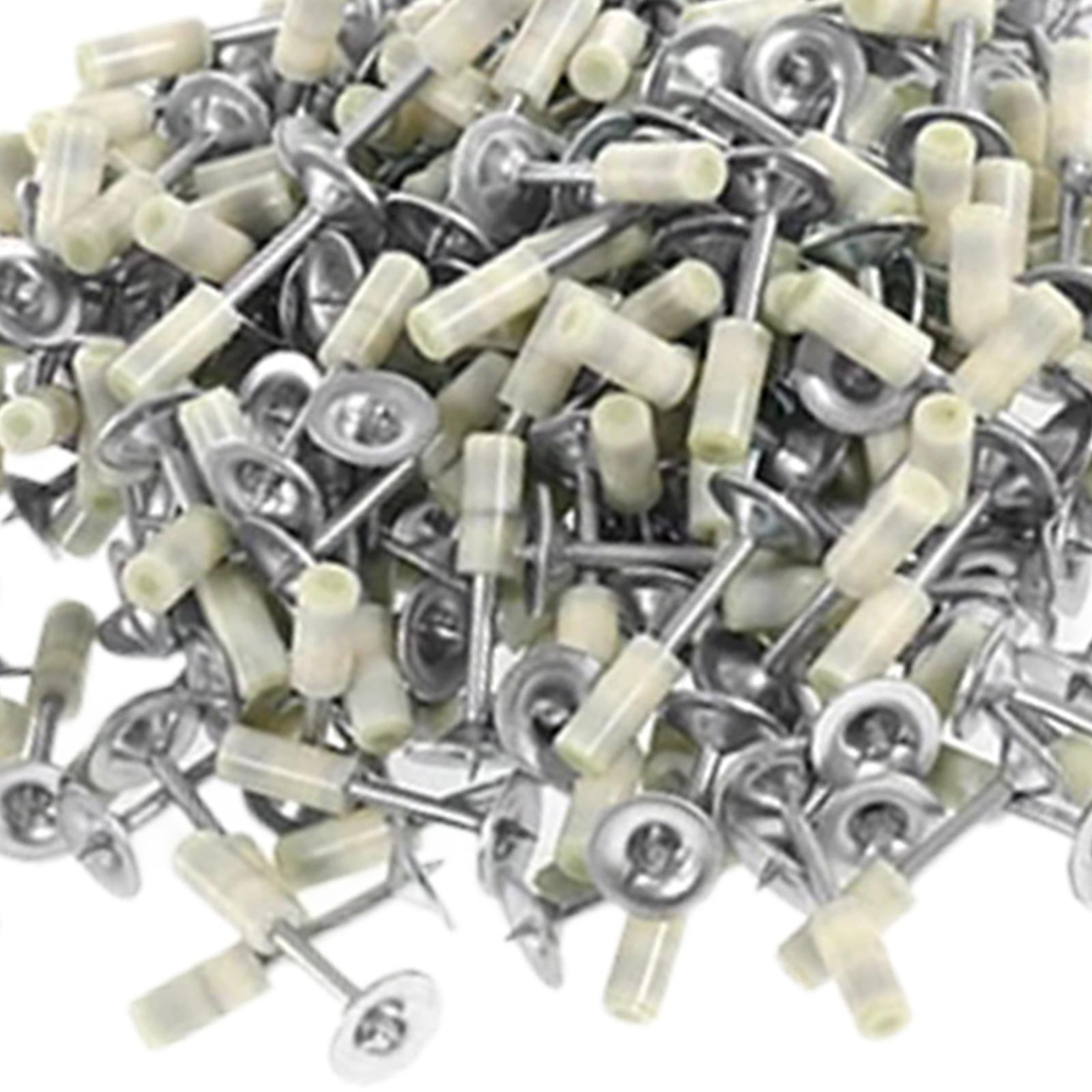 100Pcs Manual Steel Nail Concrete Nailer for Fastener Anchor Wire DIY