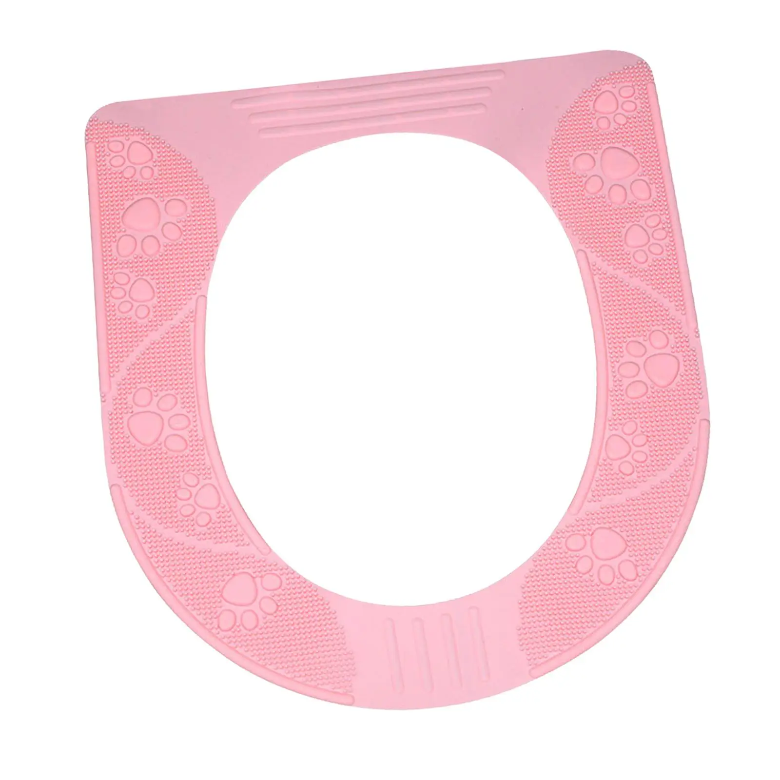 Toilet Seat Cushion Suction Cup Silicone Toilet Seat Mat for Home