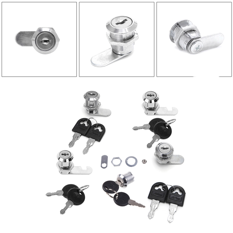 Description Picture 3 of item10-30mm Lock Filing Cabinet Post Mailbox Drawer Cupboard Locker 2 for Key Dropship