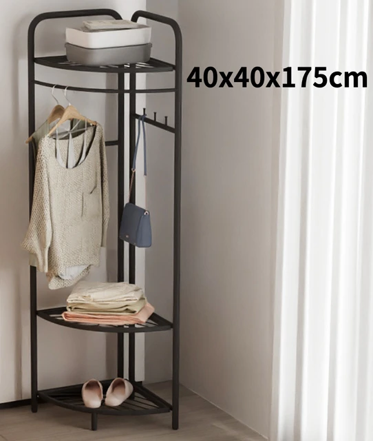 Light Luxury Simple Corner Coat Rack Home Hanger Stick Wall Simple Storage Rack  Clothes Hooks Bedroom for Sleek Organization - AliExpress