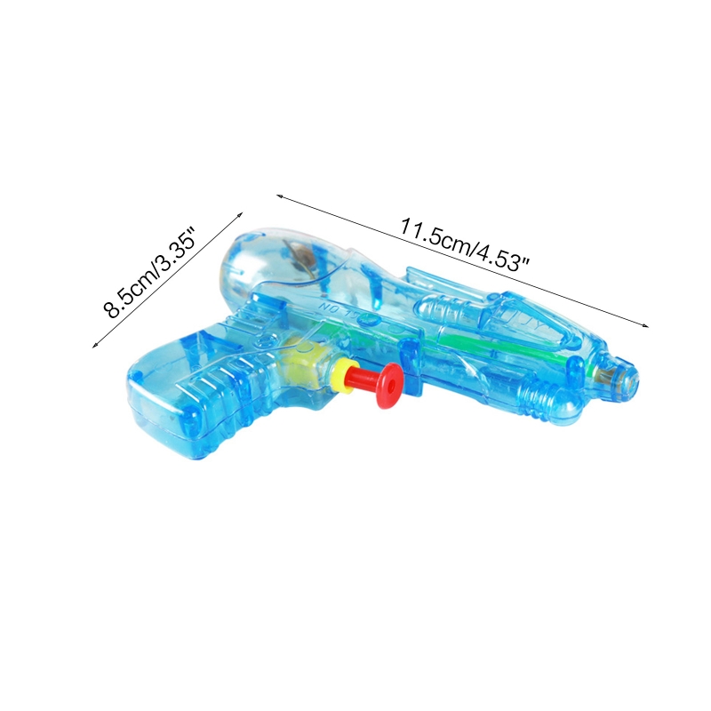 5 Pieces Plastic Water Guns Squirt Water Guns Children's Toy Plastic Guns Color Random for Outdoor Beach Swimming Pool