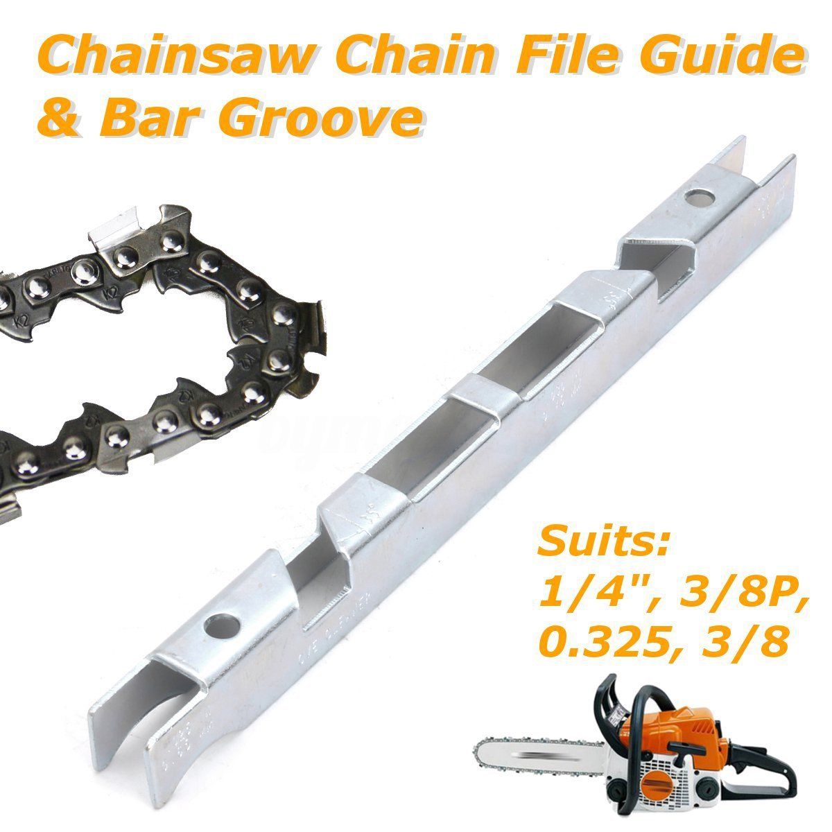 Depth Gauge File Guide Tool: The Ultimate Chainsaw Chain Removal Guide ...