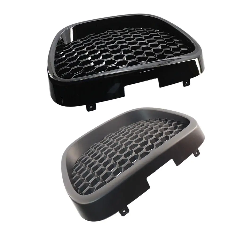 Honeycomb Grill Grille, Black Badgeless Sport Grills, Fit for 06-2009erior accessories  Car Styling