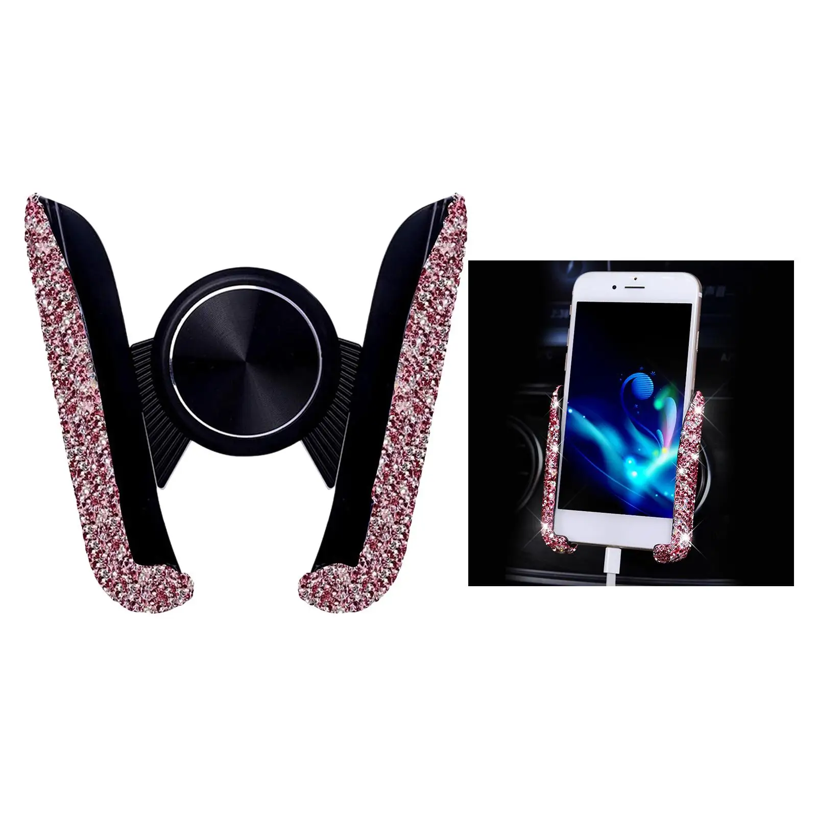  Phone Holder - 360 Rotation Car  Phone Mount - Car Holder Compatible with Smartphone  Devices